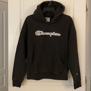 Champion Black Dalmatian Sweatshirt